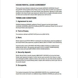 Sublime Rental Contract Templates Google Docs Word House Template Lease Details