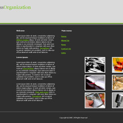 Simple Website Templates From Designer Individual Screen Available