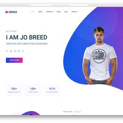 Free Simple Website Template Options Based On Templates Portfolio Personal Bootstrap Resume Websites Profile