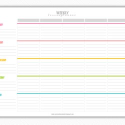 Brilliant Weekly Lesson Plan Template Business Planner Printable Teacher Strawberry Calendar Plans School