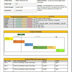 Cool Free Project Progress Report Templates Word Quickly Prepare Template