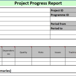 Matchless Project Progress Report Reporting Inc
