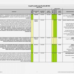 Project Management Progress Report Template Excel And Status Throughout Weekly