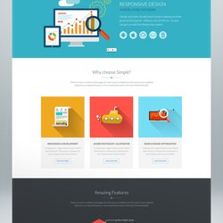 High Quality Responsive Landing Page Website Template