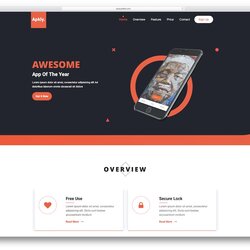 Exceptional Awesome Landing Page Templates Template Website Use