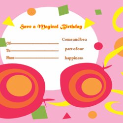 Spiffing Birthday Invitation Template Formats Examples In Word Excel Image