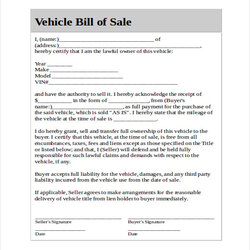 Generic Bill Of Sale Template Free Word Document Downloads Car Business Sales Templates For