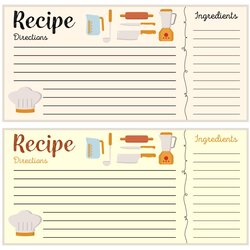 Champion Free Printable Recipe Card Template Blank