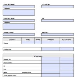 Download Free Payroll Check Templates Template Pay Stub Checks Examples Blank Samples Employee Printable