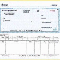 Cool Free Payroll Checks Templates Of Easy To Fill In Pay Stub Check Template Blank Paycheck Portal