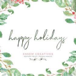 Great View Christmas Card Outline Template Pictures Watercolor Photo Holiday Greeting Border Backgrounds