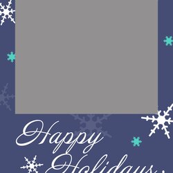 Very Good Free Printable Christmas Card Templates Images Cards Holiday Template Via