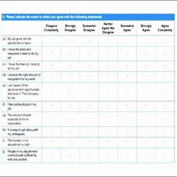 Excel Survey Results Template Fresh