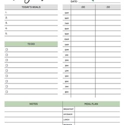 Splendid Schedule Template Cute Daily Is Any Good Planners Monthly Weekly Catchy Lemonade Free Printable