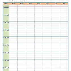 Peerless Daily Schedule Template Free Word Excel Documents Download Weekly Templates Paper Printable