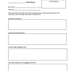 Excellent Book Review Template By Writing Reading Life Teachers Pay Preview Original