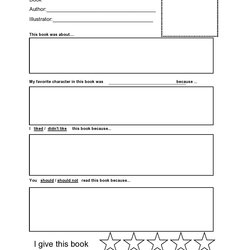 Great Best Book Review Templates Kids Middle School Etc Template Kb