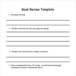 Champion Free Book Review Templates In Ms Word Template Simple Format Sample Business Details Download