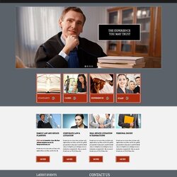 Tremendous Law Legal Free Website Template Firm
