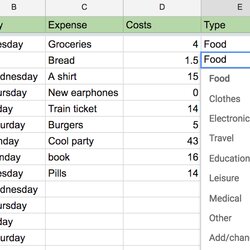 Tremendous Expense Report Template Google Sheets Guru No Nu