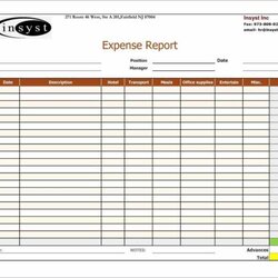 Superlative Daily Expense Report Template Sample Design Templates Spreadsheet Expenses Ledger Diem Regard