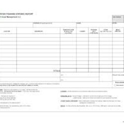 Preeminent Expense Report Template Google Docs