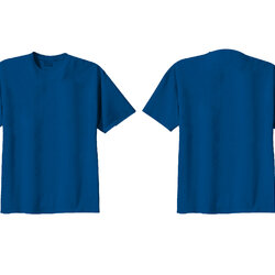 Sterling Blue Shirt Template Best Back Front Plain Clip Raised Life Shirts Library Baptism