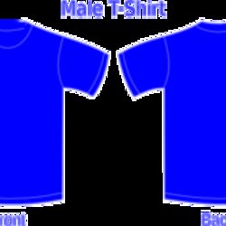 Marvelous Blue Shirt Template Clip Art At Vector Online Andrew Shared Md