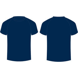 Swell Shirt Template Blue Best Navy Clip Library Tee