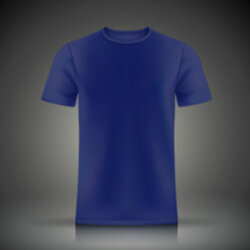 Perfect Blue Shirt Template Stock Photos Background Premium Description Isolated Vector