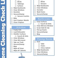 Easy Weekly Cleaning Checklist For Your Schedule Fit