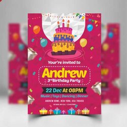 Capital Birthday Card Template Free Cards Flyers Dimensions Invitation Design Zone Throughout