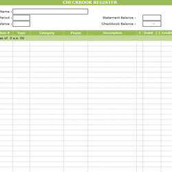 Supreme Free Excel Checkbook Register Template Medical Resume In