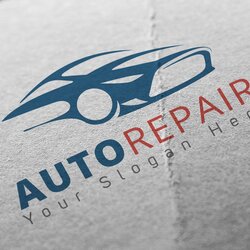 Matchless Auto Repair Logo Template Original