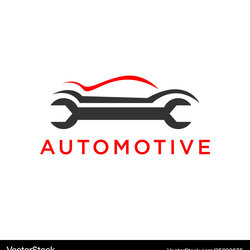 Automotive Auto Part Logo Or Repair Vector Image