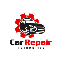 Out Of This World Car Repair Logo Vector Images Modern Design Image