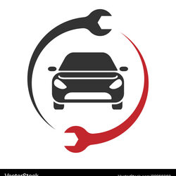 Smashing Auto Service Logo Car Repair Icon Royalty Free Vector Image Automotive