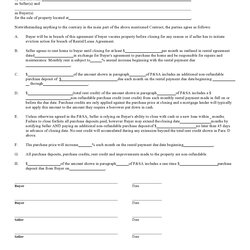 Exceptional Free Rent To Own Contracts Templates