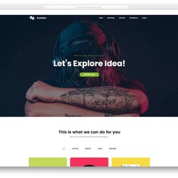 Free Bootstrap Portfolio Templates To Spellbound Your Clients