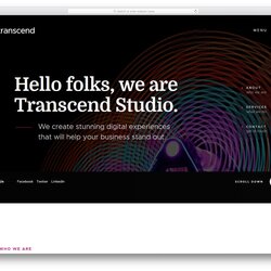 Very Good Free Bootstrap Portfolio Templates To Spellbound Your Clients Template Simple Website Transcend