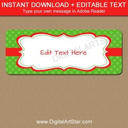 Smashing Christmas Return Address Labels Template Database