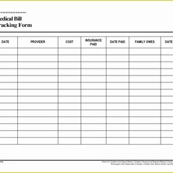 Excel Bill Template Free Of Monthly Spreadsheet Invoice Bud