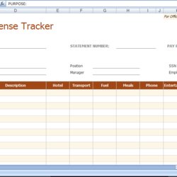 Cool Business Expense Tracker Templates Excel Template Tracking Spreadsheet Budget Editable Microsoft