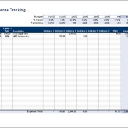 High Quality Free Expense Tracking And Budget Spreadsheet Template Tracker Excel Business Simple Monthly