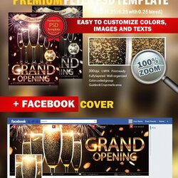 Swell Grand Opening Flyer Template