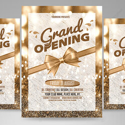 The Highest Quality Grand Opening Flyer Template Download On Image