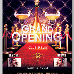 Perfect Free Fabulous Grand Opening Flyer Templates In Template Flyers Word Publisher Casino Ms Pages