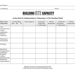 Swell Free Action Plan Templates Corrective Emergency Business Template