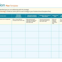Outstanding Free Action Plan Templates Corrective Emergency Business Template