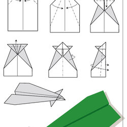 Fine Best Images Of Easy Printable Paper Airplane Designs How To Make Airplanes Templates Simple Plane Kids